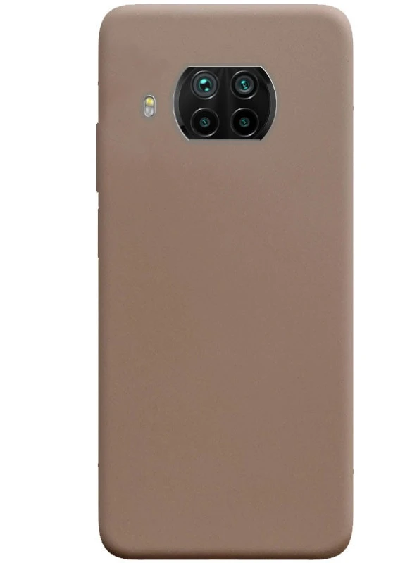 Силиконовый чехол Candy для Xiaomi Mi 10T Lite / Redmi Note 9 Pro 5G Коричневый (is_00000040526_9) Epik (237829236)