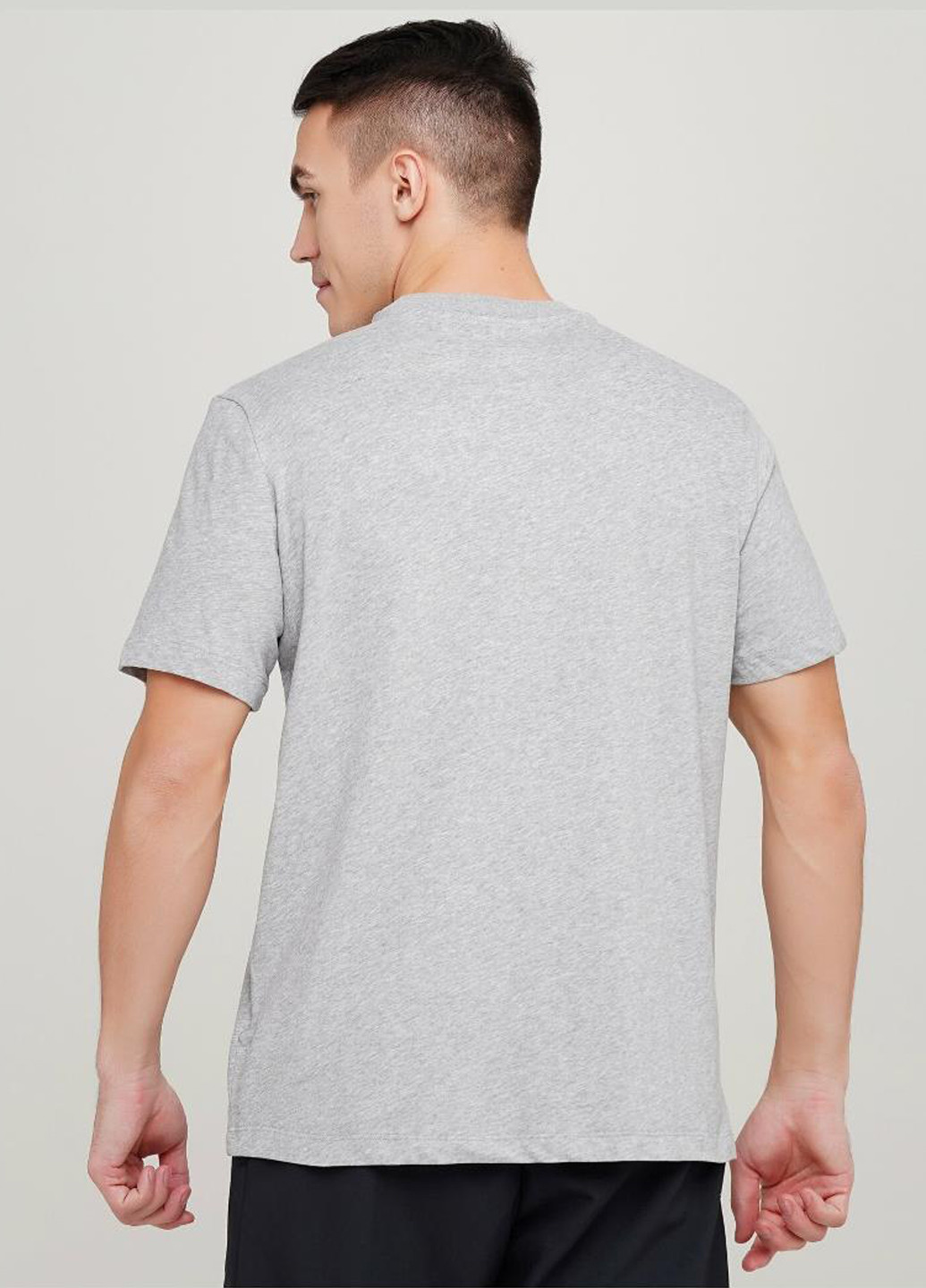 Серая футболка cz7989-063 Nike T-SHIRT DRI-FIT TRAINING GREY