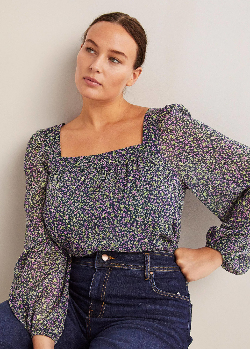 Індиго блуза Boden