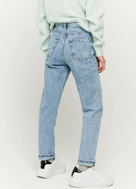 Джинсы Skinny Jeans - WOVEN HW MOM DENIM Tally Weijl - (228499678)