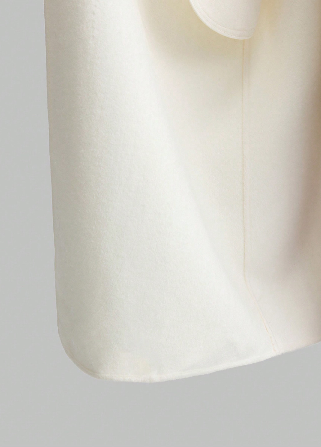 Белое демисезонное Пальто SHEIN