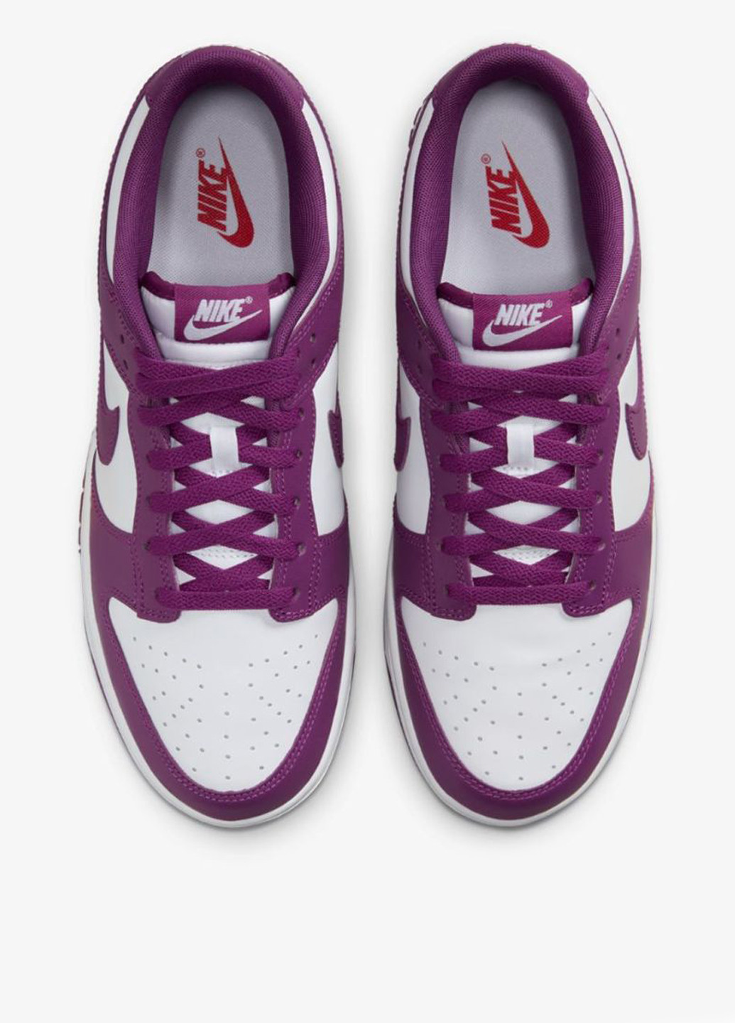 Фиолетовые демисезонные кроссовки dv0833-107 Nike DUNK LOW RETRO