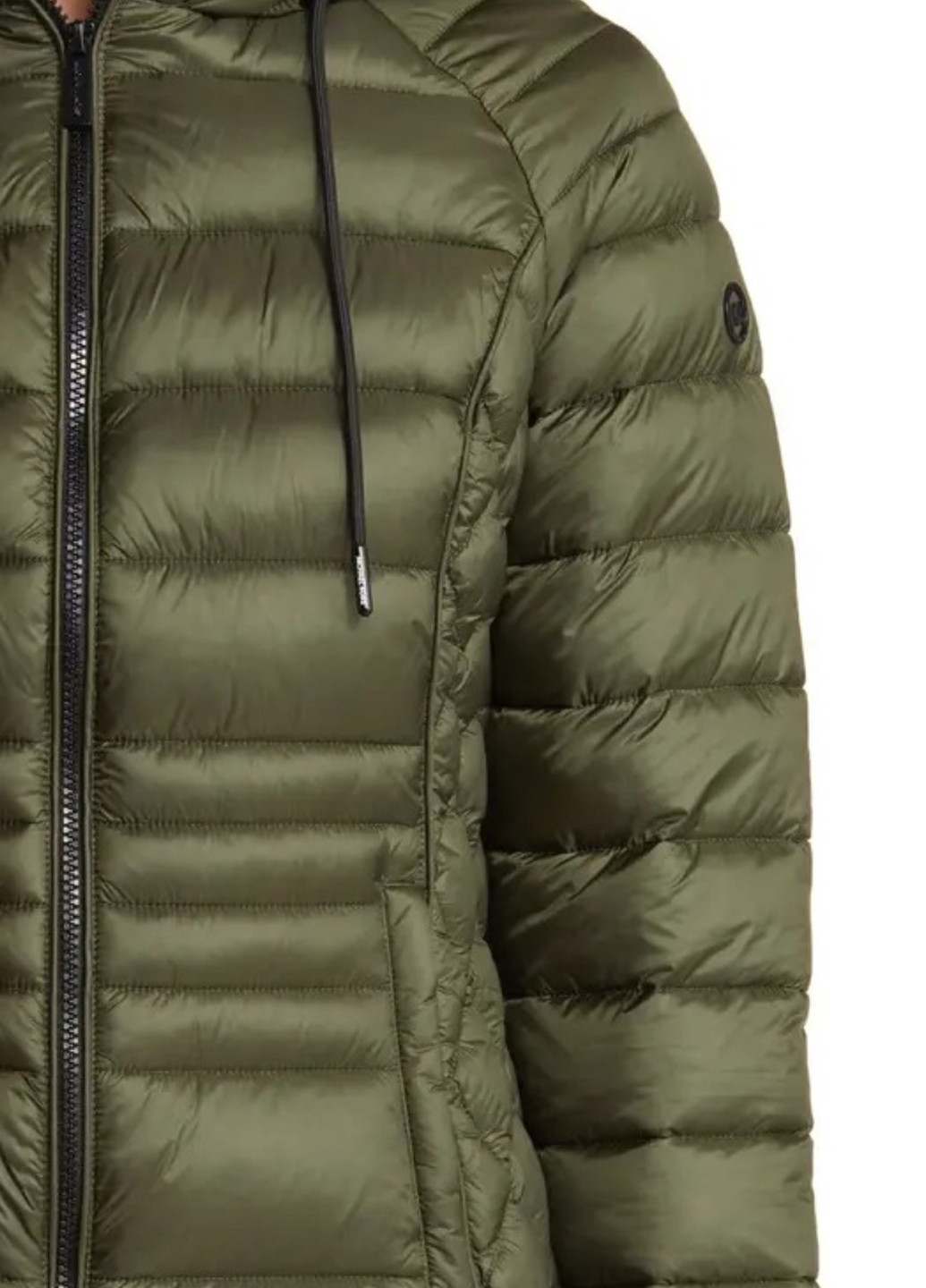 Оливковая (хаки) демисезонная куртка Michael Kors