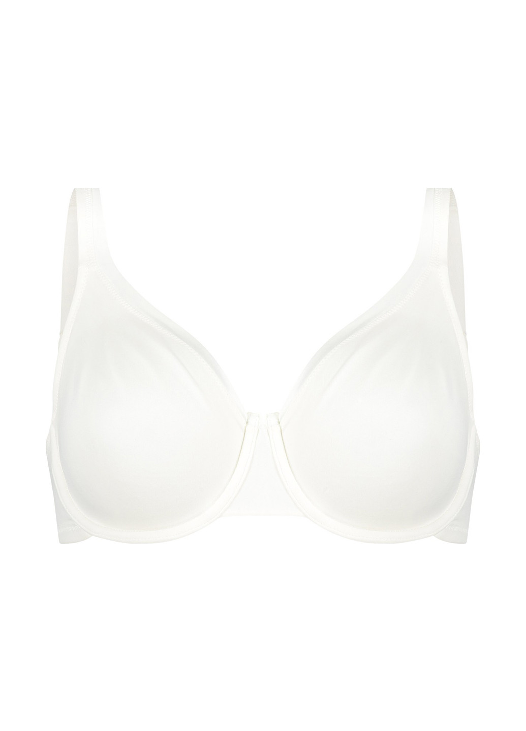 Белый бралетт бюстгальтер Hunkemoller с косточками полиамид