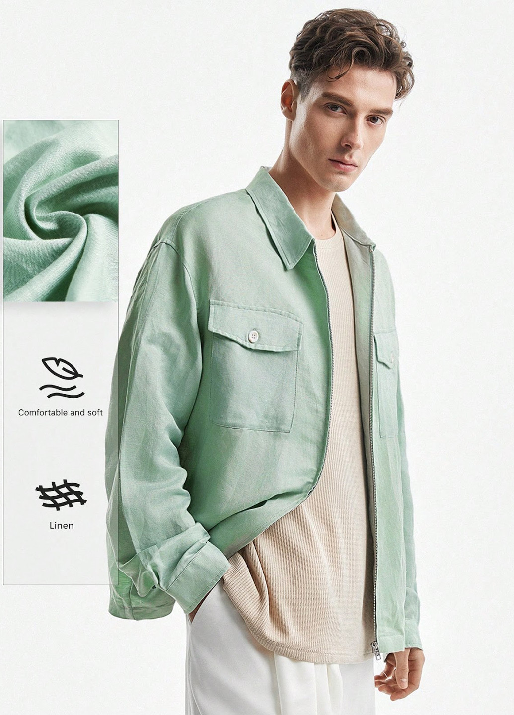 Куртка-сорочка SHEIN (322984614)