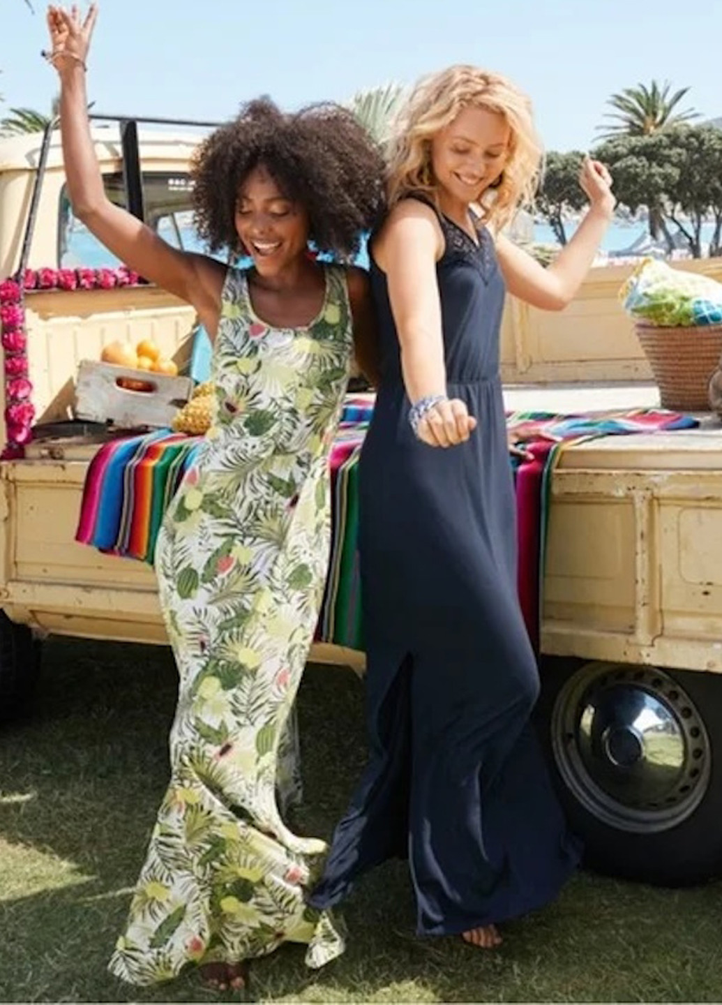 Летний женский платье Esmara в цветочек