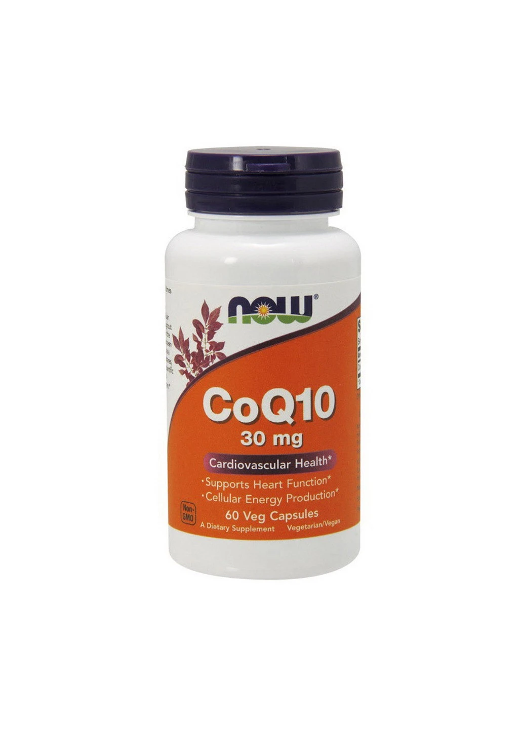 Коэнзим Q10 CoQ10 30 mg(60 капс) нау фудс Now Foods (255407792)