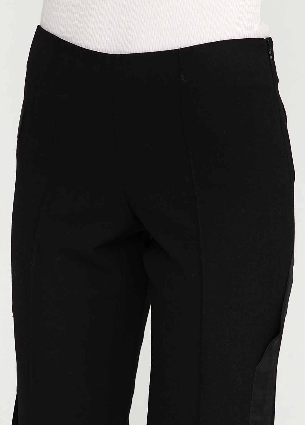 Черные кэжуал демисезонные брюки Atos Lombardini