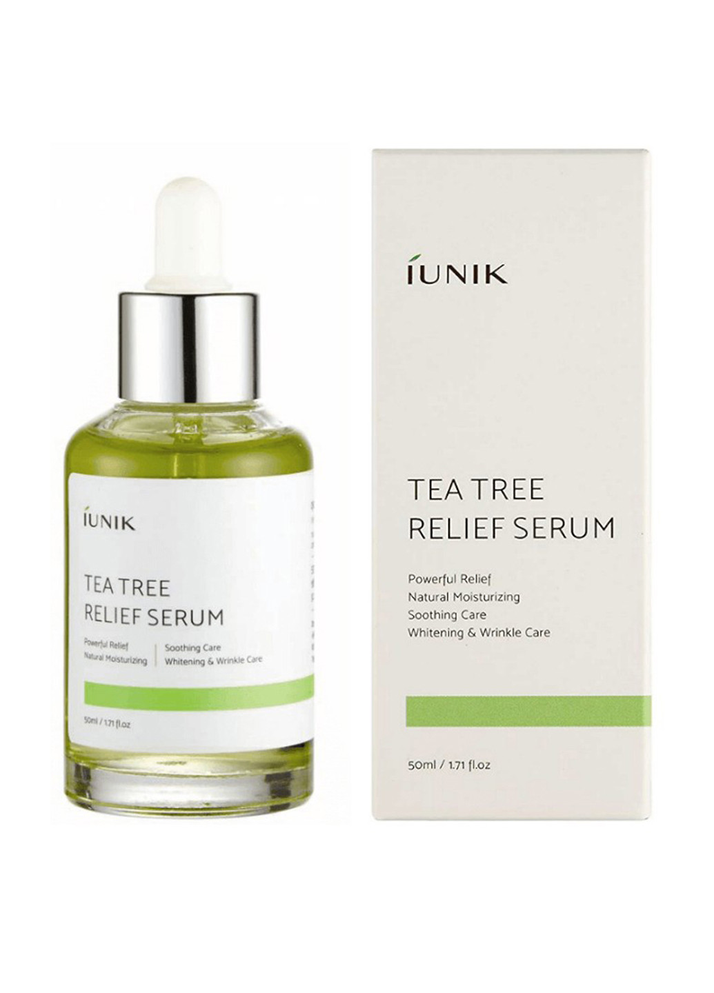 Сыворотка для лица Tea Tree Relief Serum, 50 мл Iunik (184326797)