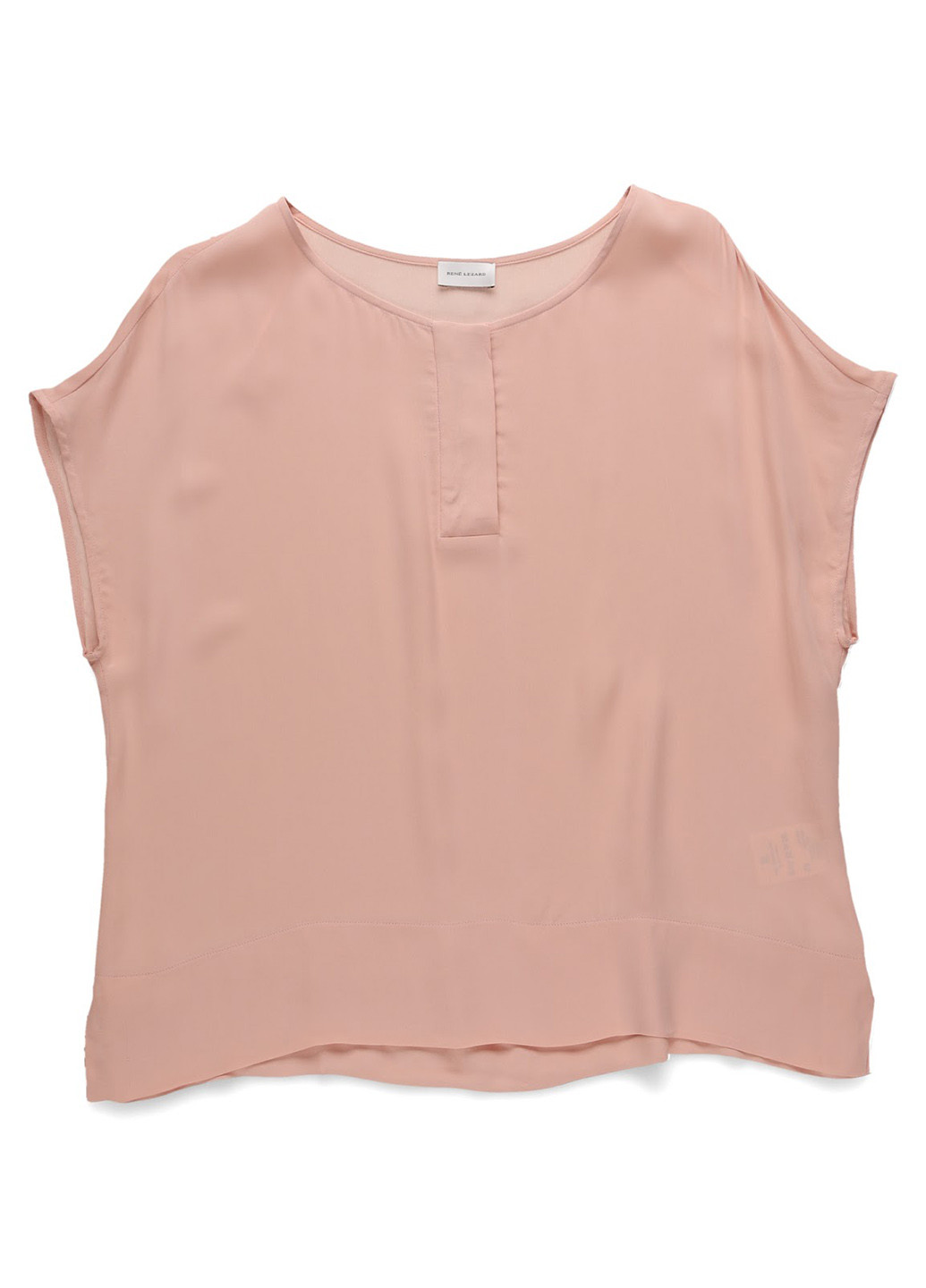 Персиковая блуза Rene Lezard