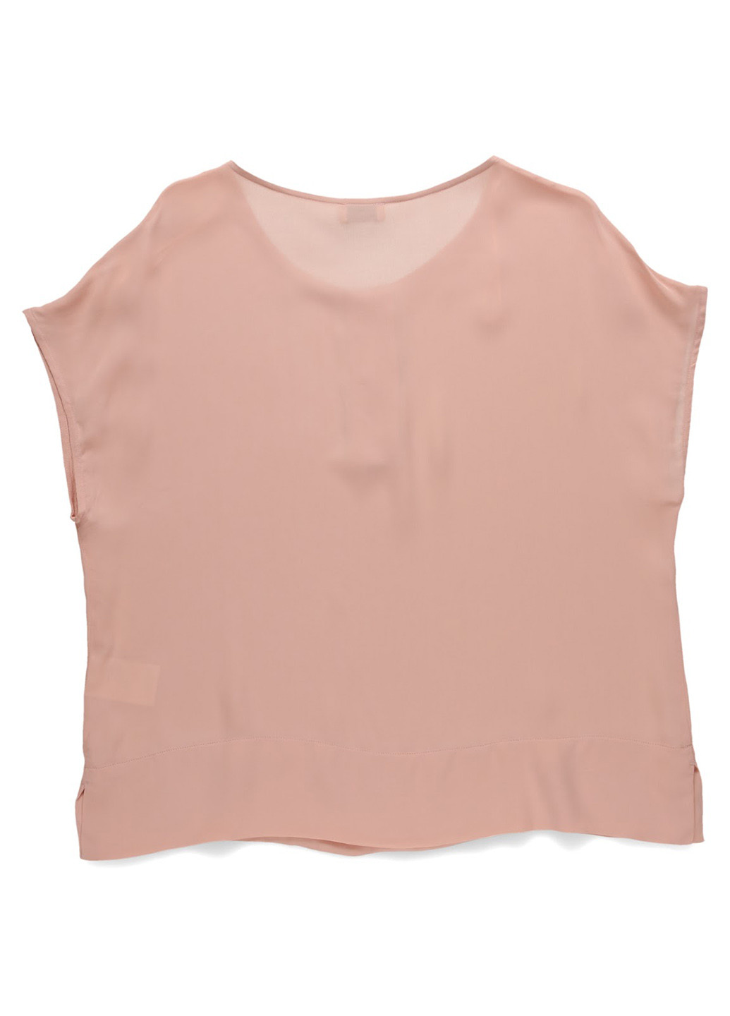 Персиковая блуза Rene Lezard