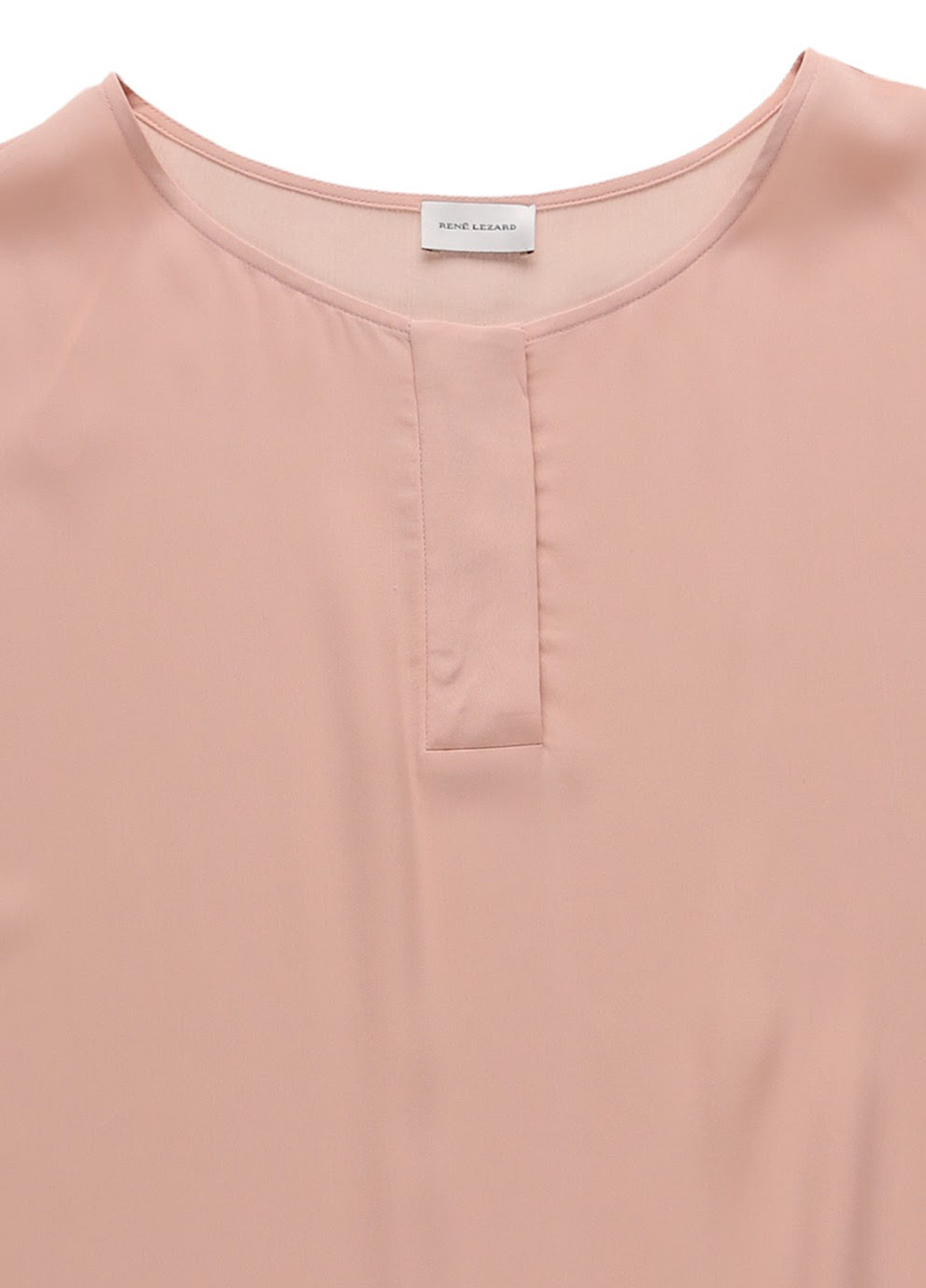 Персиковая блуза Rene Lezard