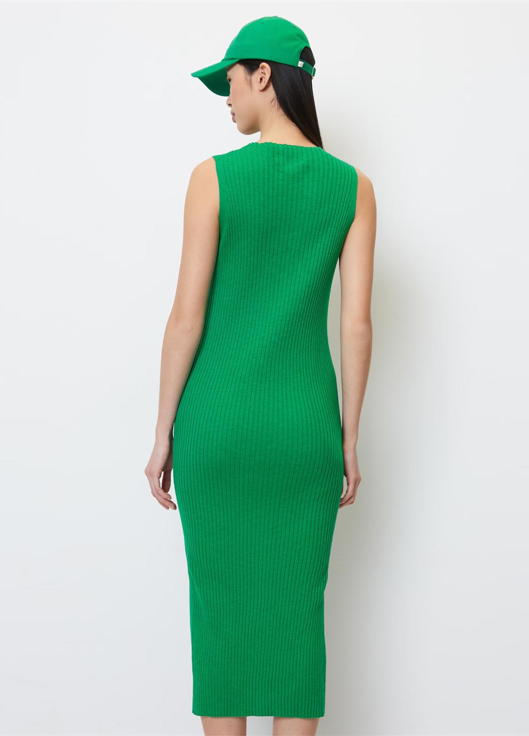 Зеленое кэжуал платье платье-майка Marc O'Polo однотонное