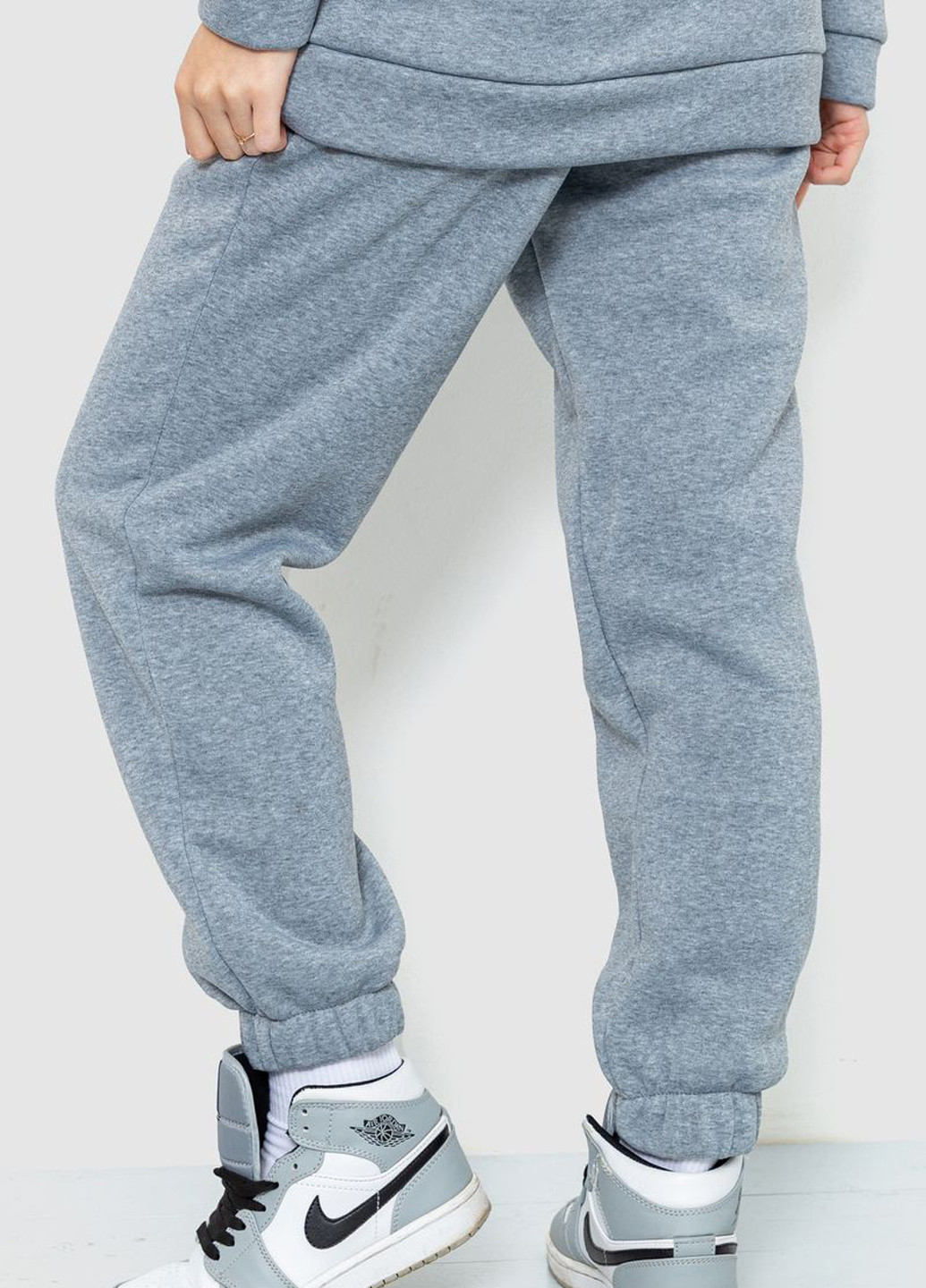 Светло-серые спортивные зимние джоггеры брюки Ager
