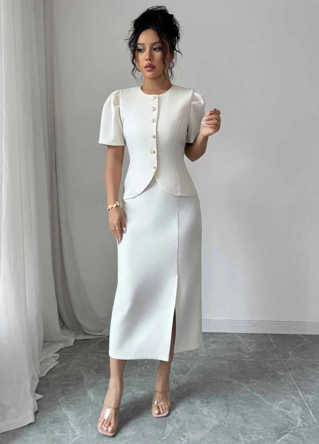 Костюм (жакет, спідниця) SHEIN (367574563)