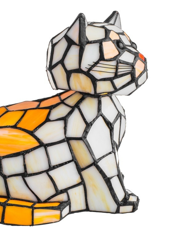 Нічний світильник "Кіт" Тіффані BR-613T/1 E14 Brille (253893263)