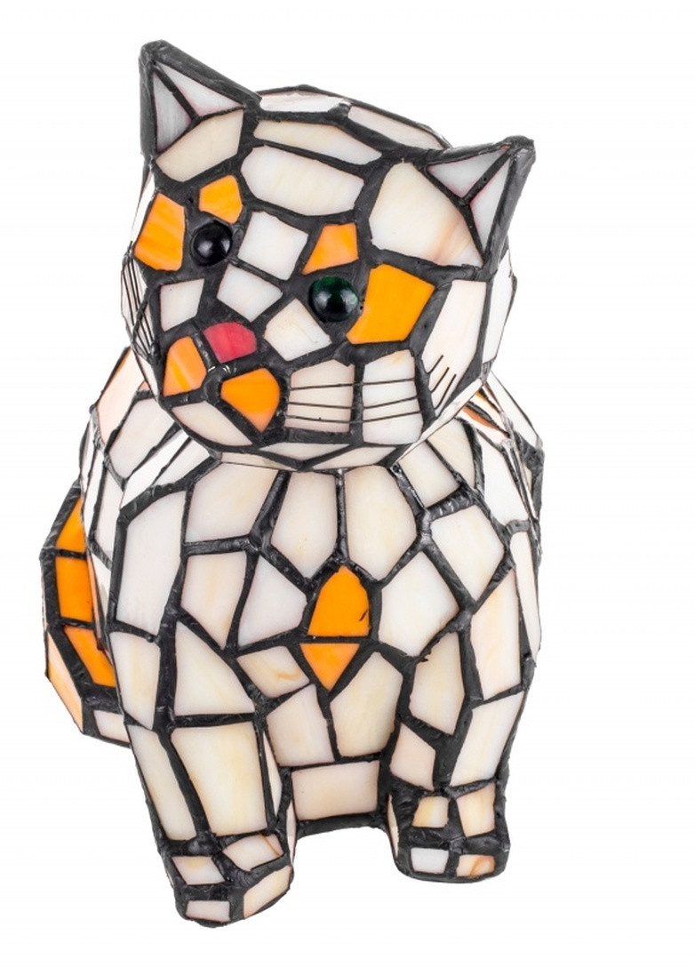 Нічний світильник "Кіт" Тіффані BR-613T/1 E14 Brille (253893263)