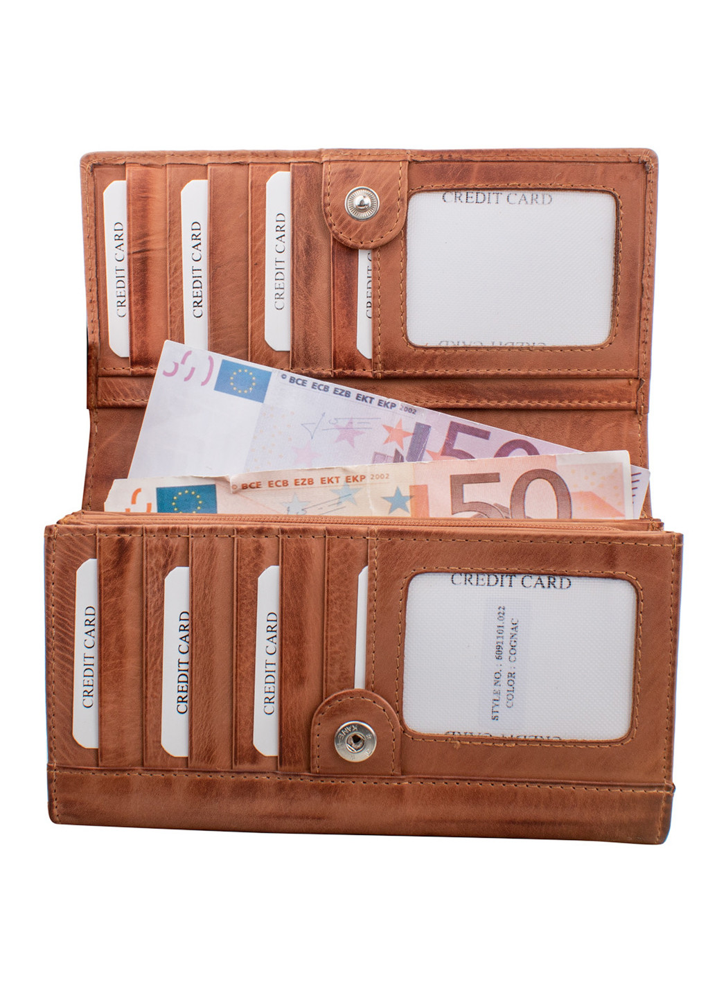 Жіночий шкіряний гаманець 18х10,5х3,5 см Lindenmann (253027323)