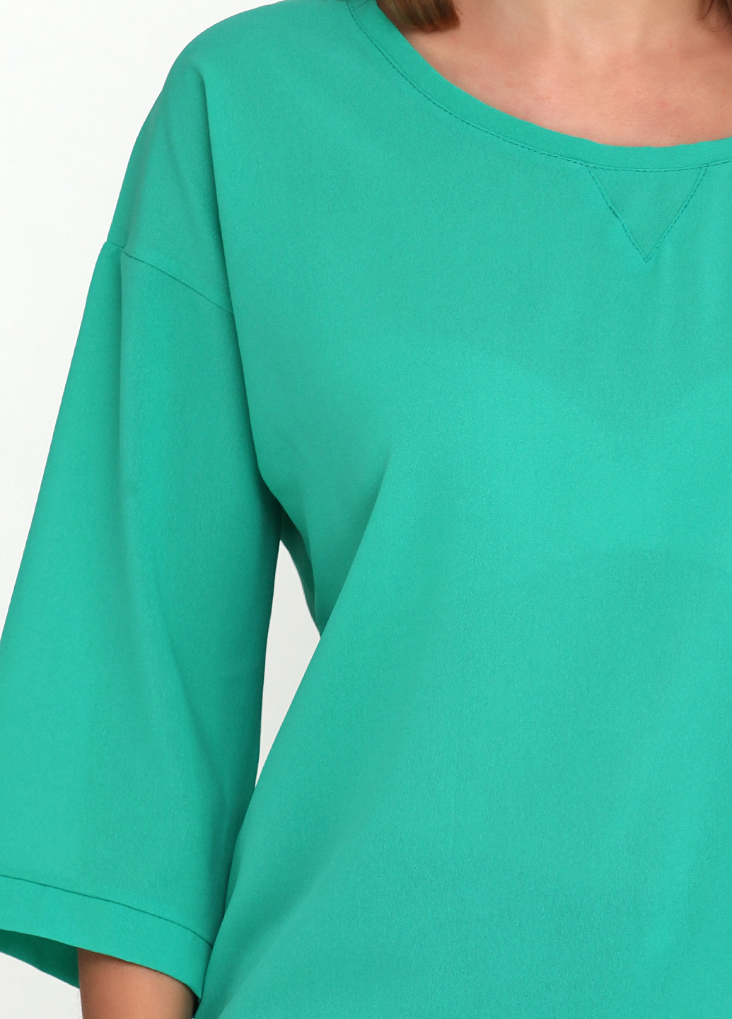 Зеленая демисезонная блуза ANVI