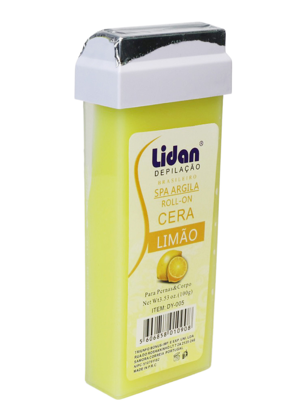 Воск для депиляции Lidan в картридже 100мл Лимон UFT (238644752)