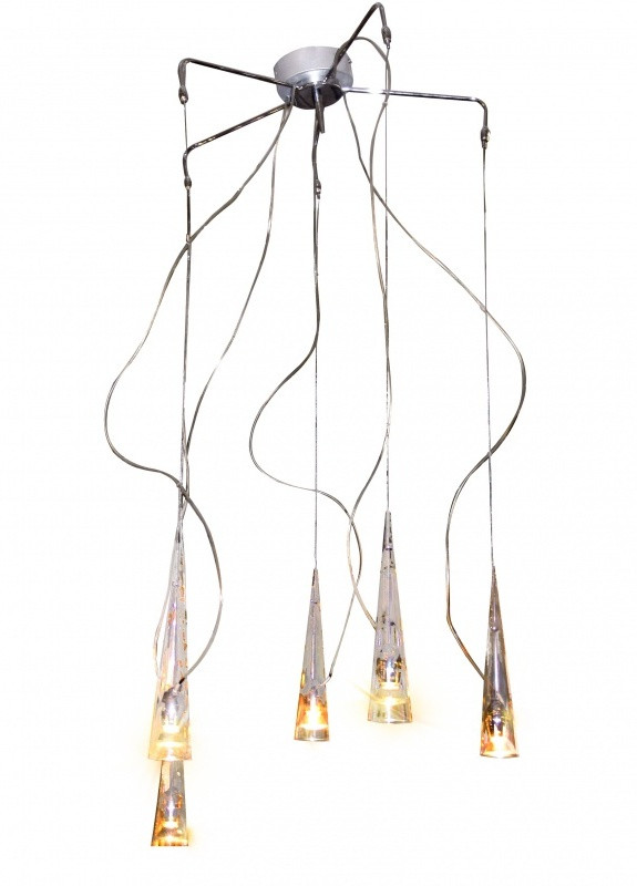 Люстра подвес галогенная для натяжного потолка 9161/05S/AP/A1L Brille (253887059)