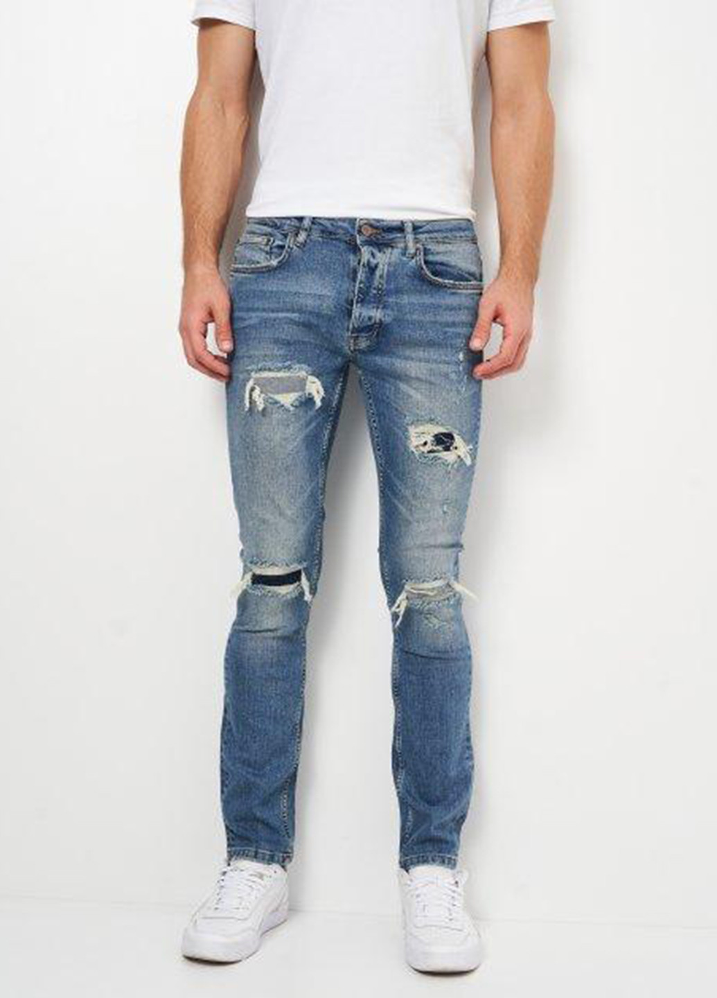 Синие джинси,синій, Mennace