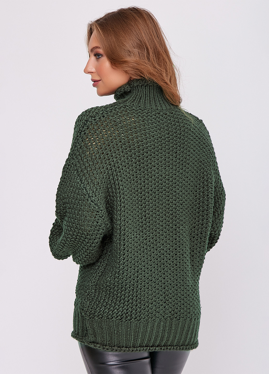 Зелений демісезонний светр ST-Seventeen