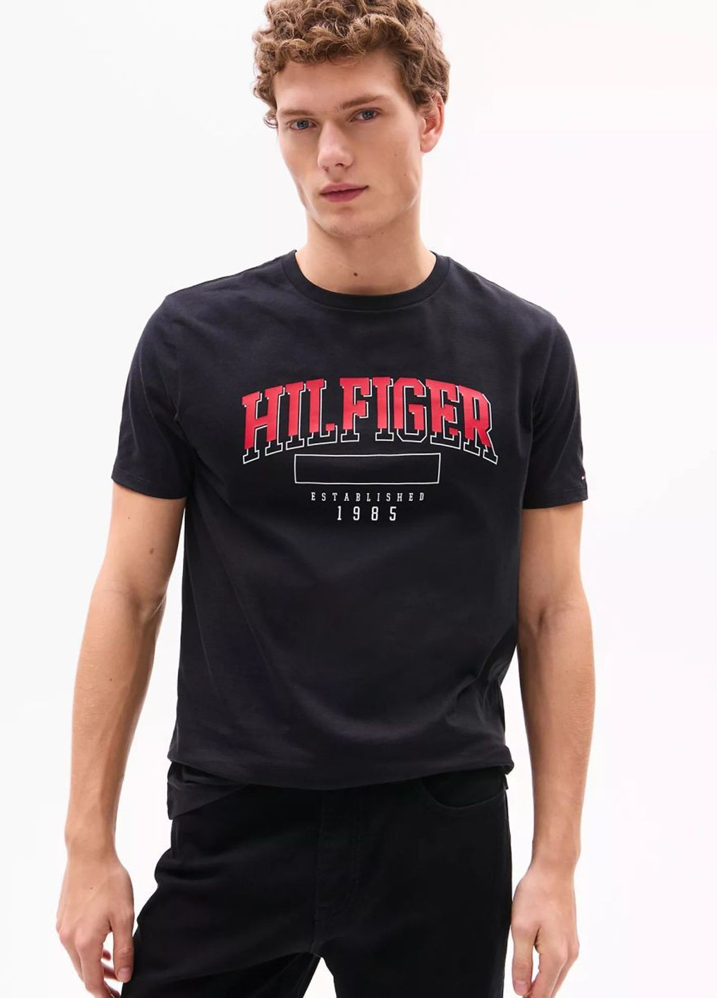 Чорна футболка Tommy Hilfiger