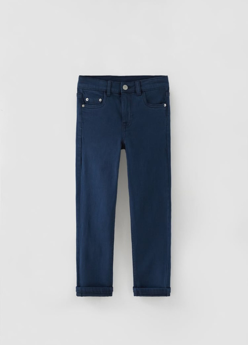 Синие демисезонные джинсы для мальчика 8341 122 см синий 60488 Zara