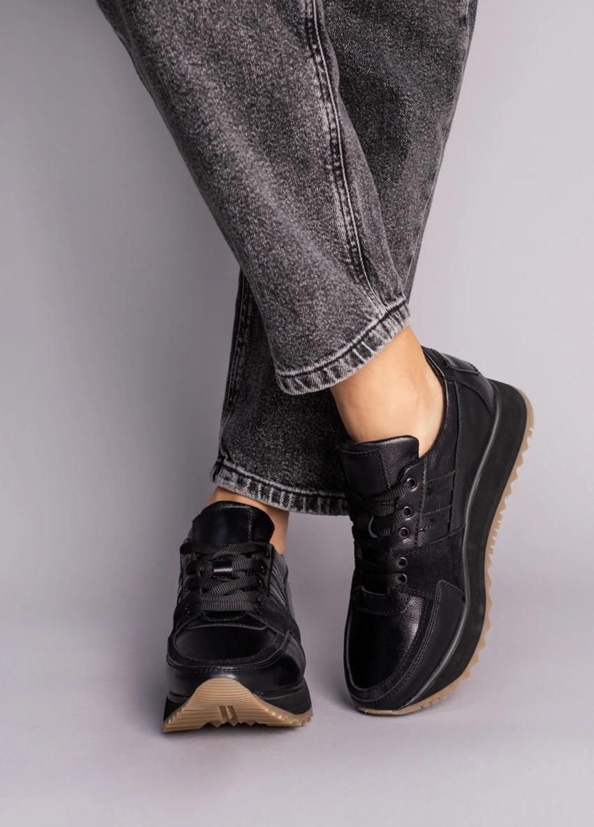 Кроссовки ShoesBand Brand чёрные демисезоны (253915714)