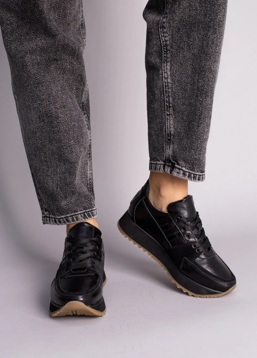 Кроссовки ShoesBand Brand чёрные демисезоны (253915714)
