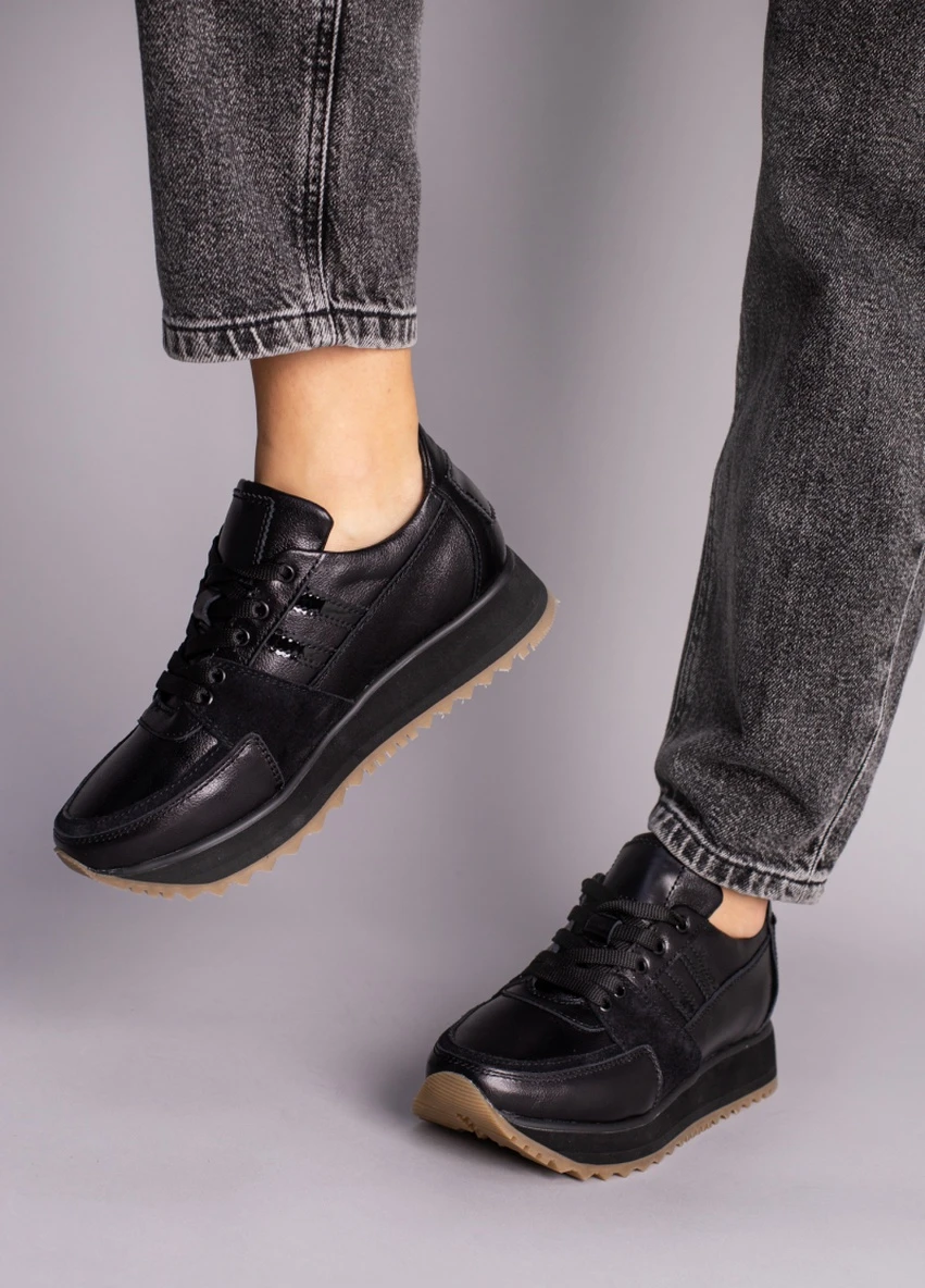 Кроссовки ShoesBand Brand чёрные демисезоны (253915714)