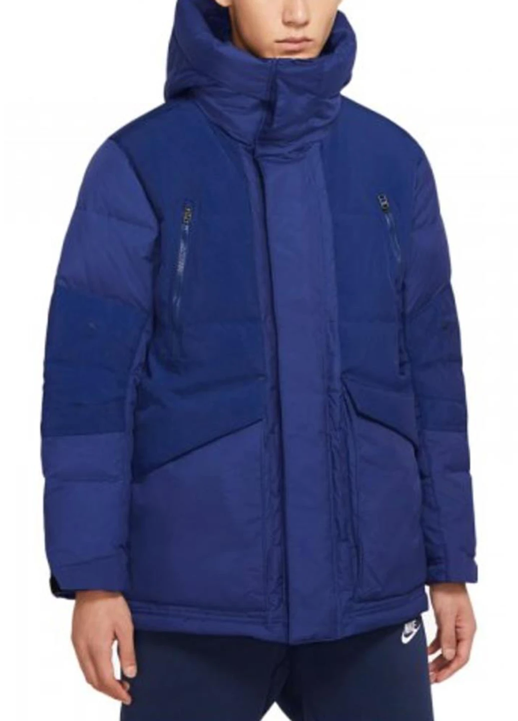 Синя демісезонна куртка cu4392-492 Nike M NSW DWN FIL CITY PARKA RPL