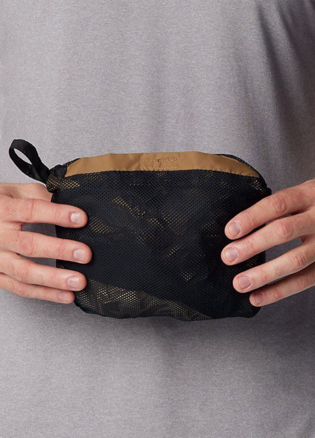 Коричневая демисезонная ветровка Columbia