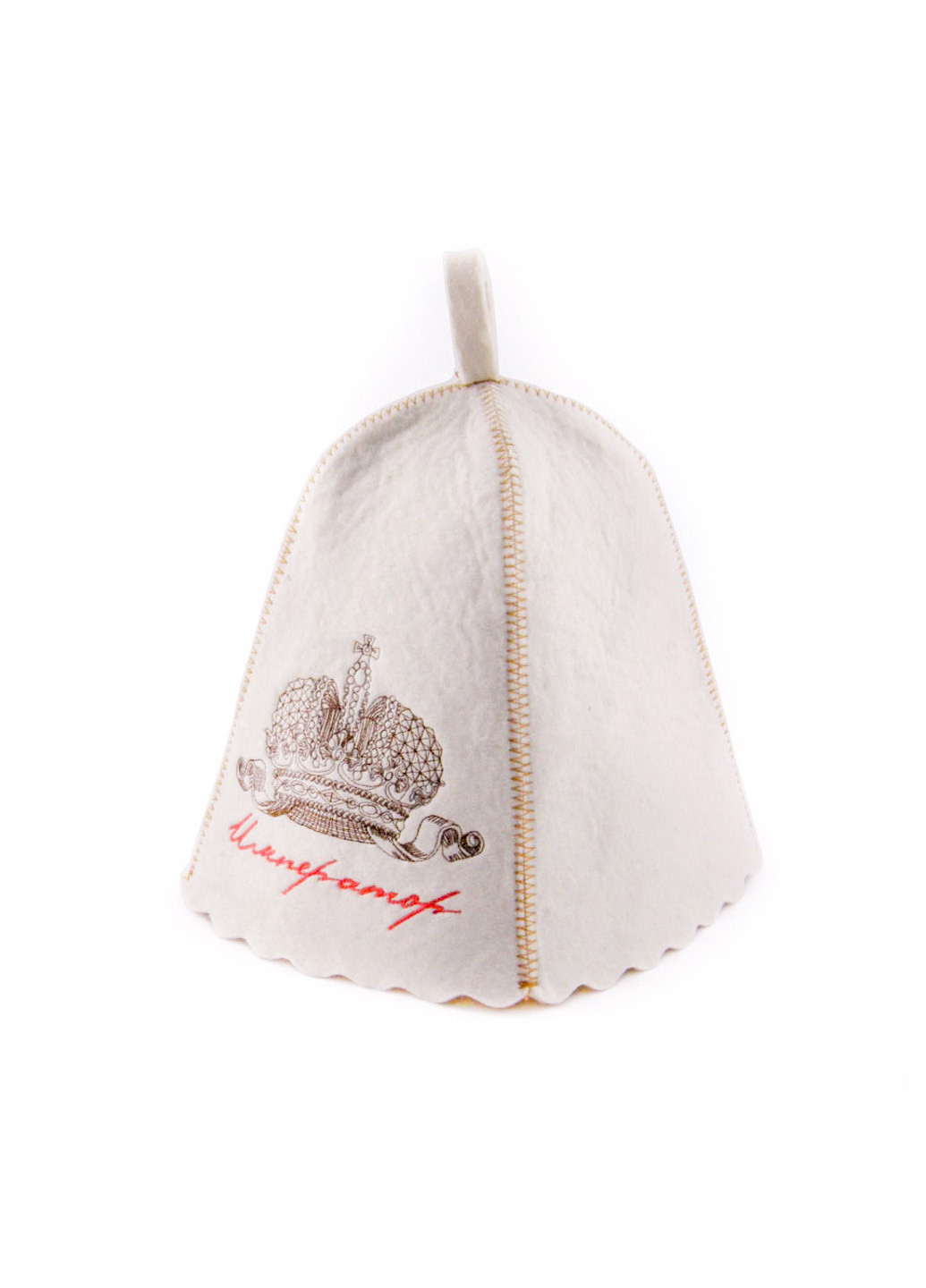 Банная шапка "Император" Luxyart (189142837)