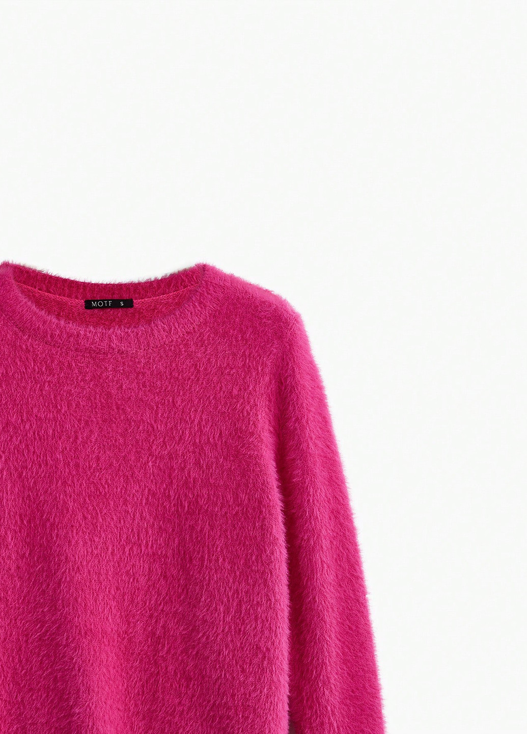 Фуксиновый зимний джемпер джемпер SHEIN