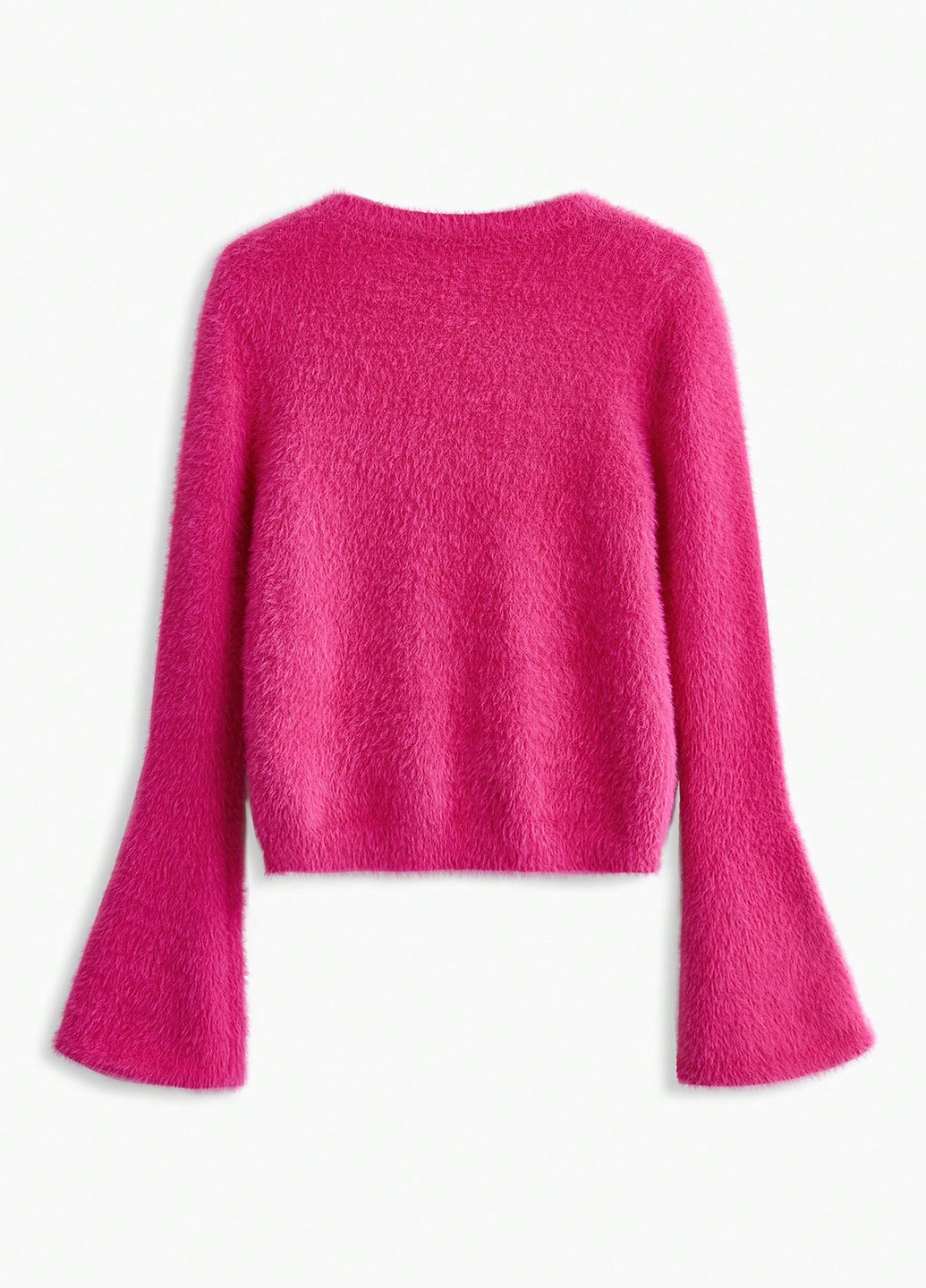 Фуксиновый зимний джемпер джемпер SHEIN