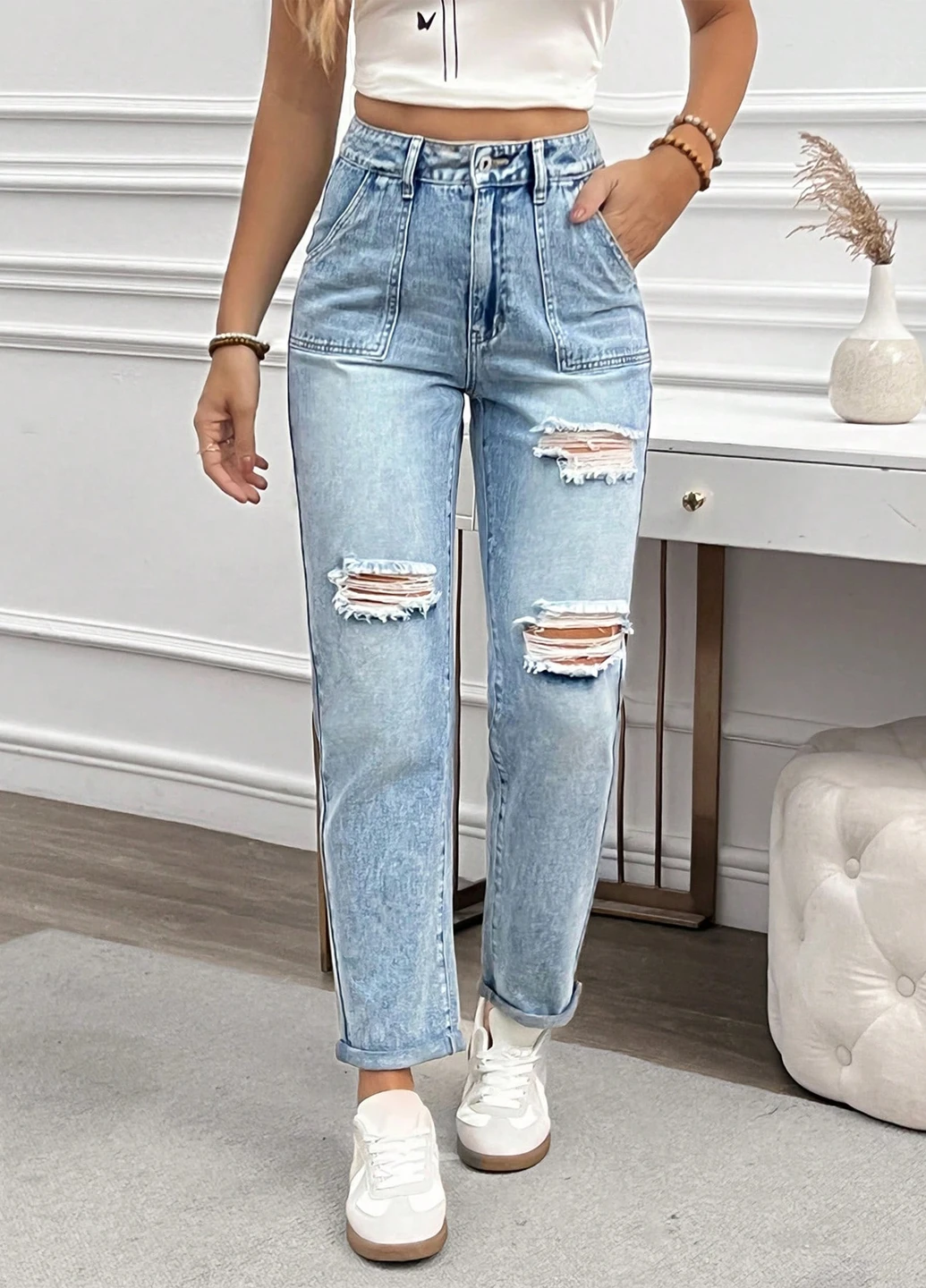 Джинсы SHEIN - (333879182)