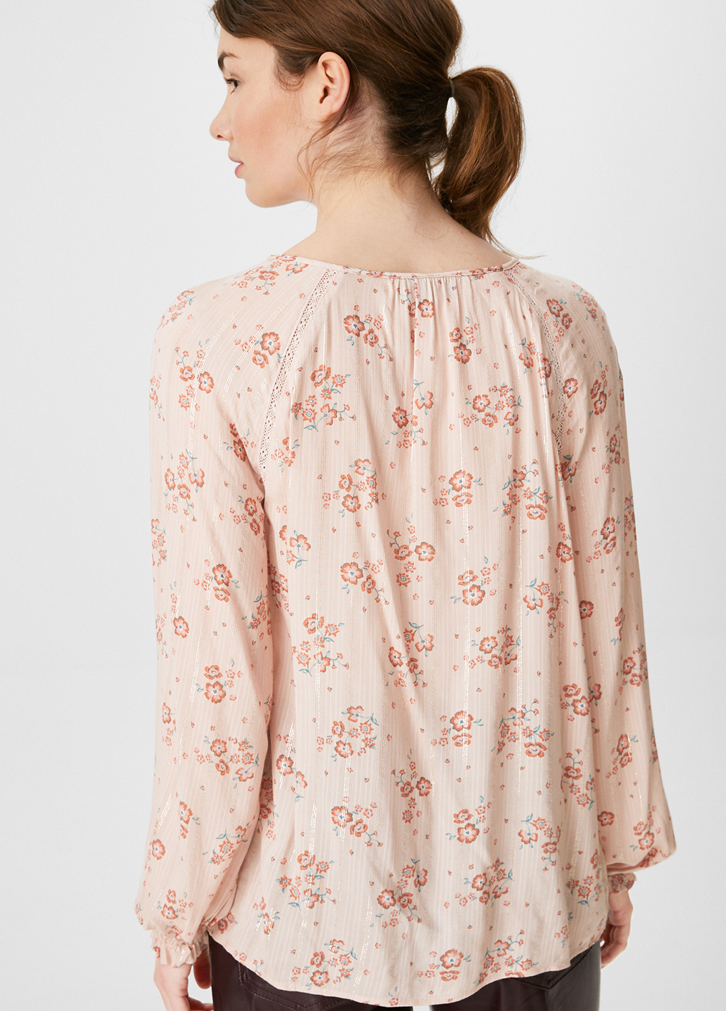 Розовая демисезонная блуза C&A