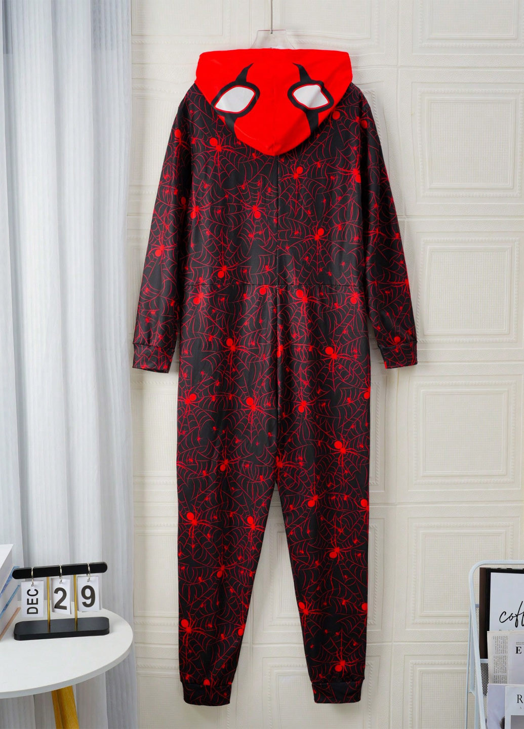 Черная всесезон пижама (комбинезон) комбинезон SHEIN