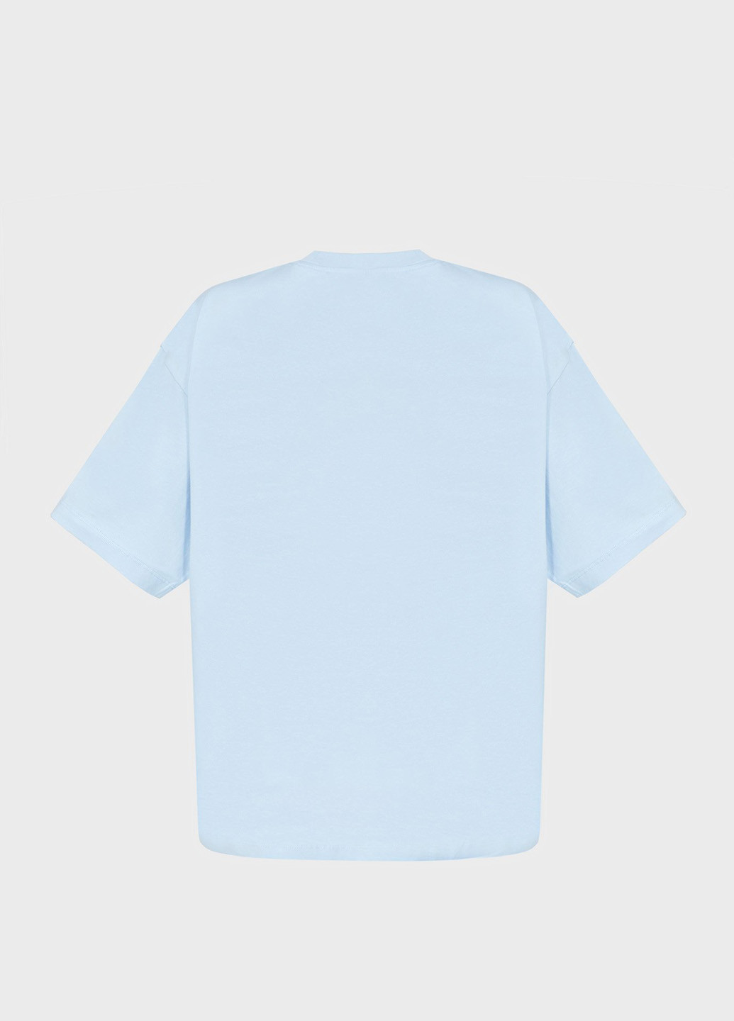 Голубая летняя футболка PRPY