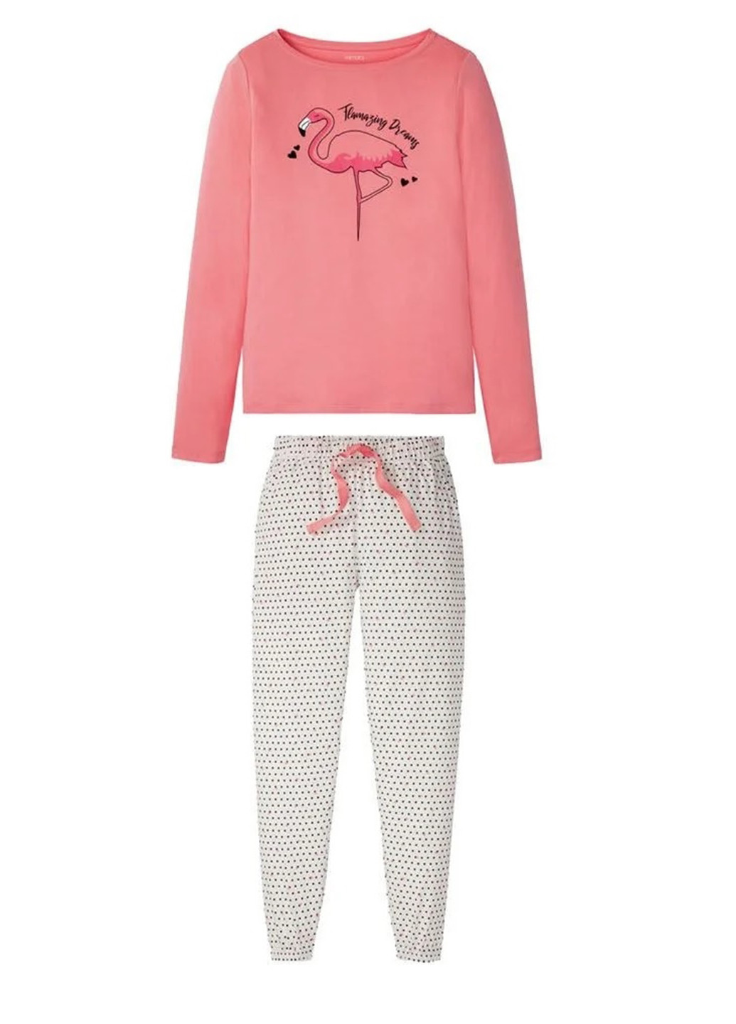 Комбинированная всесезон пижама (лонгслив, брюки) лонгслив + брюки Esmara