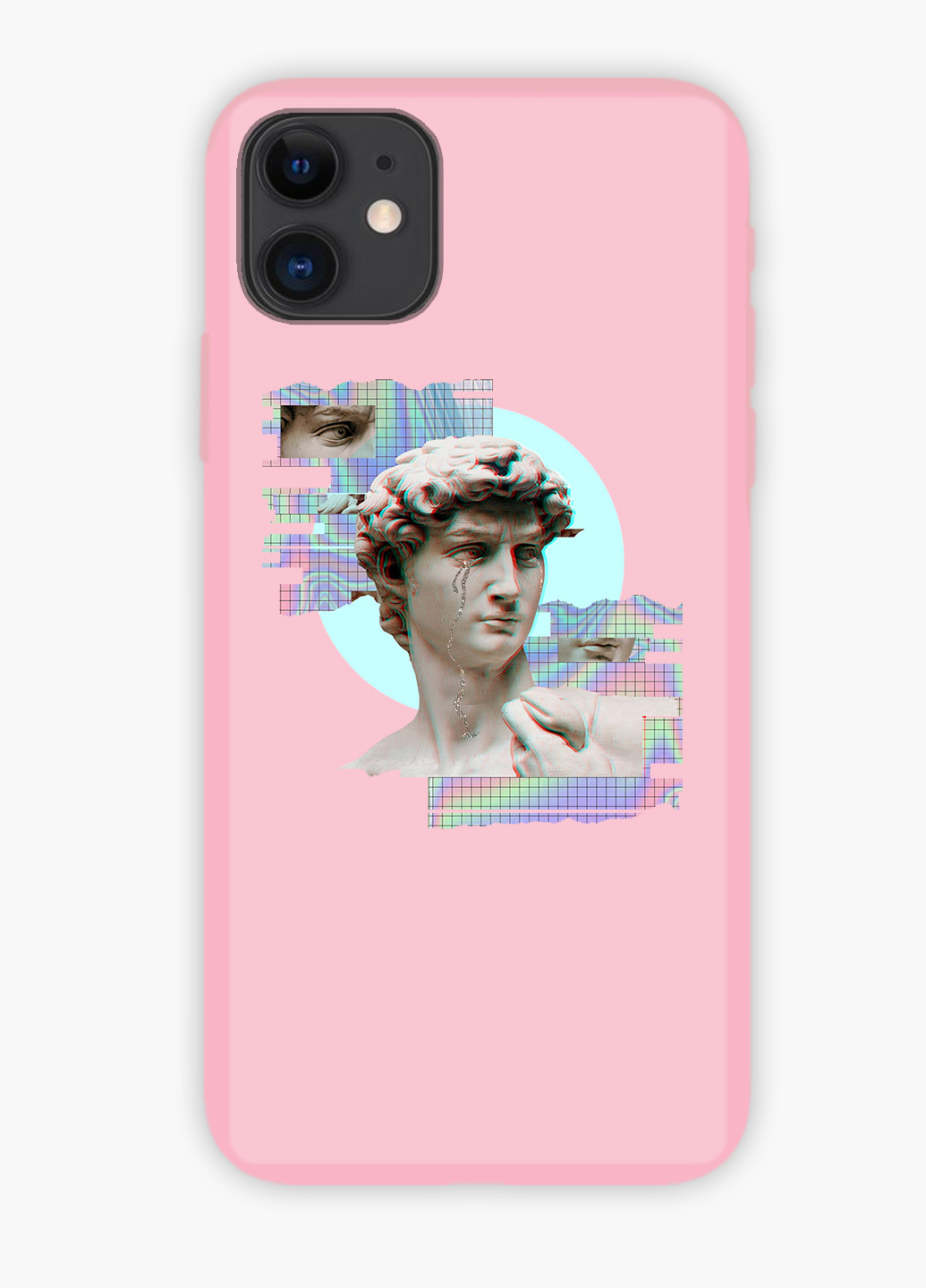 Чехол силиконовый Apple Iphone X Давид Ренессанс (David Renaissance) (6129-1584) MobiPrint (219518181)