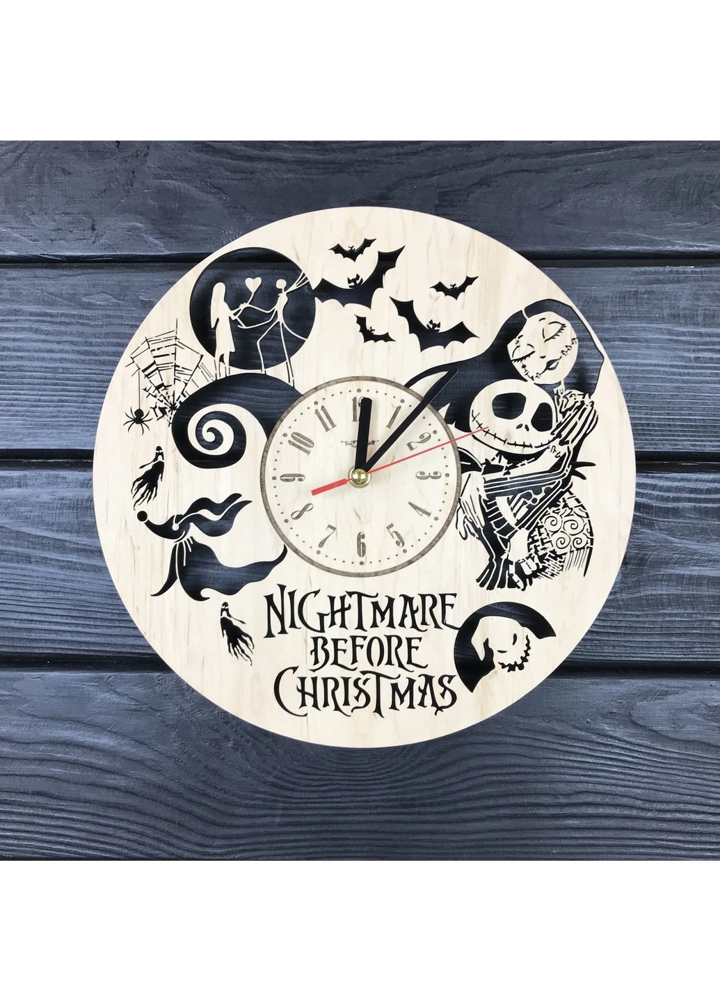 Часы настенные большие «Nightmare before Christmas» 7Arts (253566450)