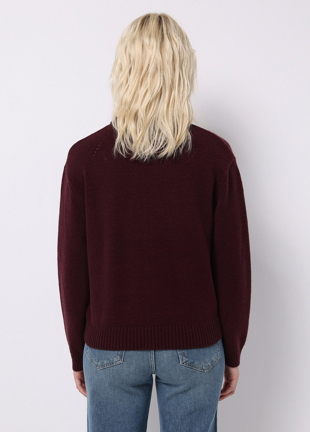 Бордовый зимний джемпер джемпер Colin's