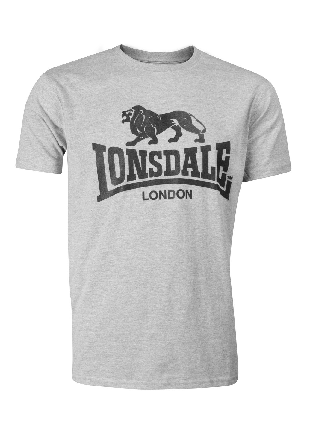 Серая футболка Lonsdale LOGO