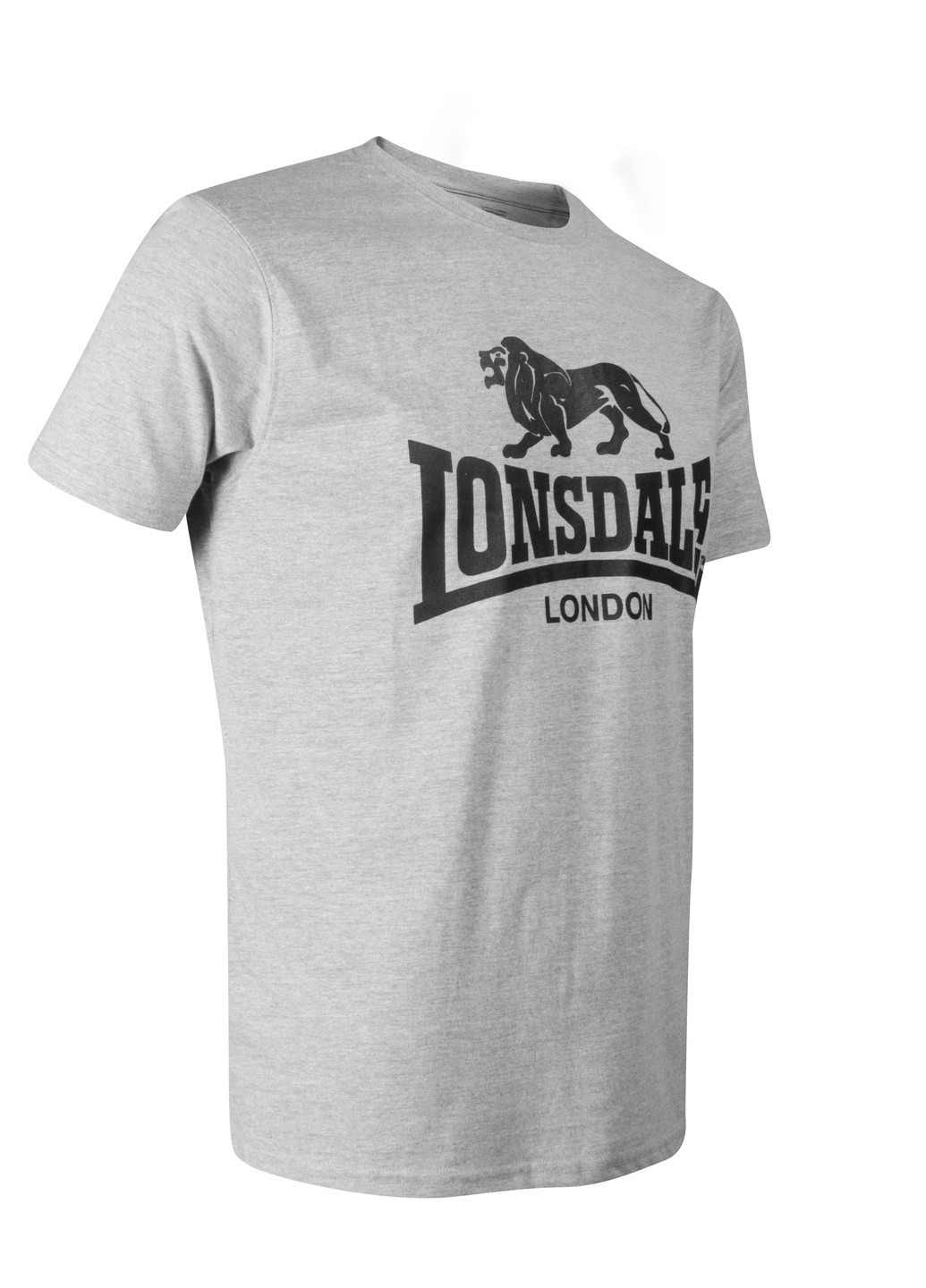 Серая футболка Lonsdale LOGO