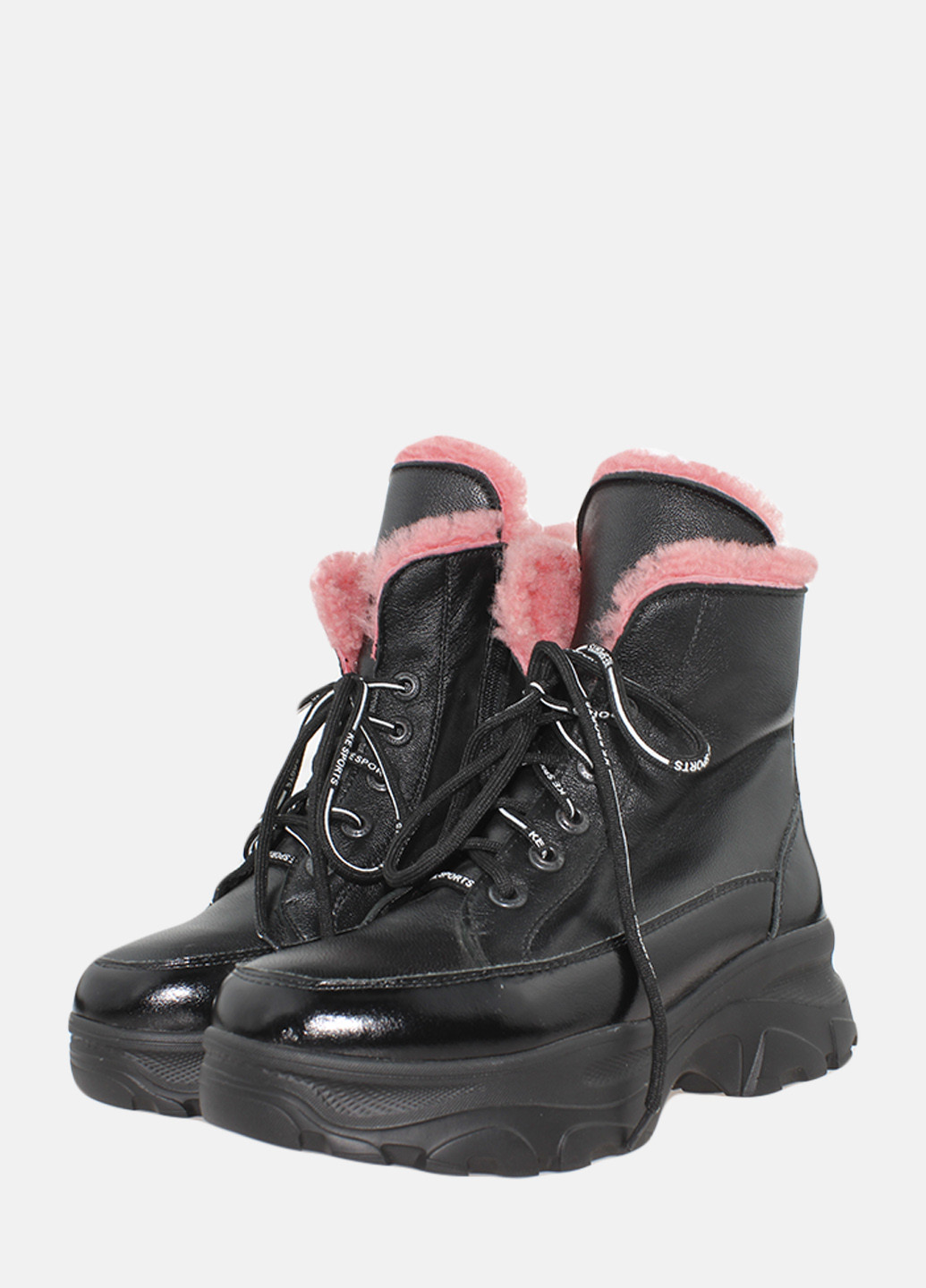 Зимние ботинки re2587 черный El passo