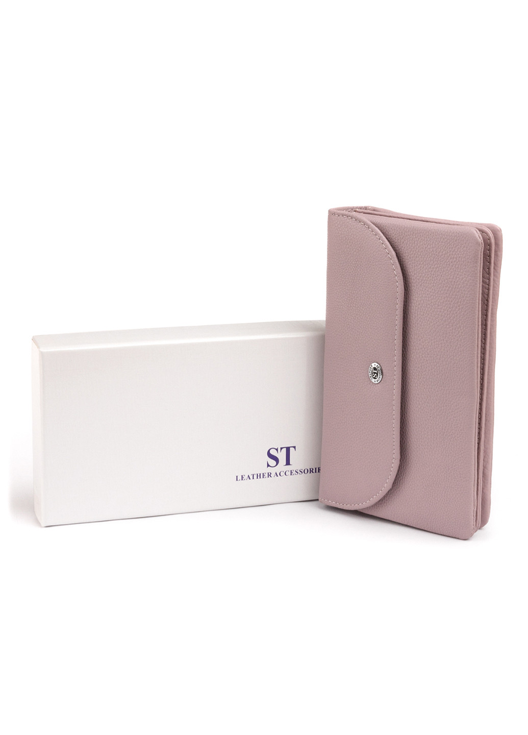 Жіночий шкіряний гаманець-клатч 19х9,5х2,5 см st leather (252129278)
