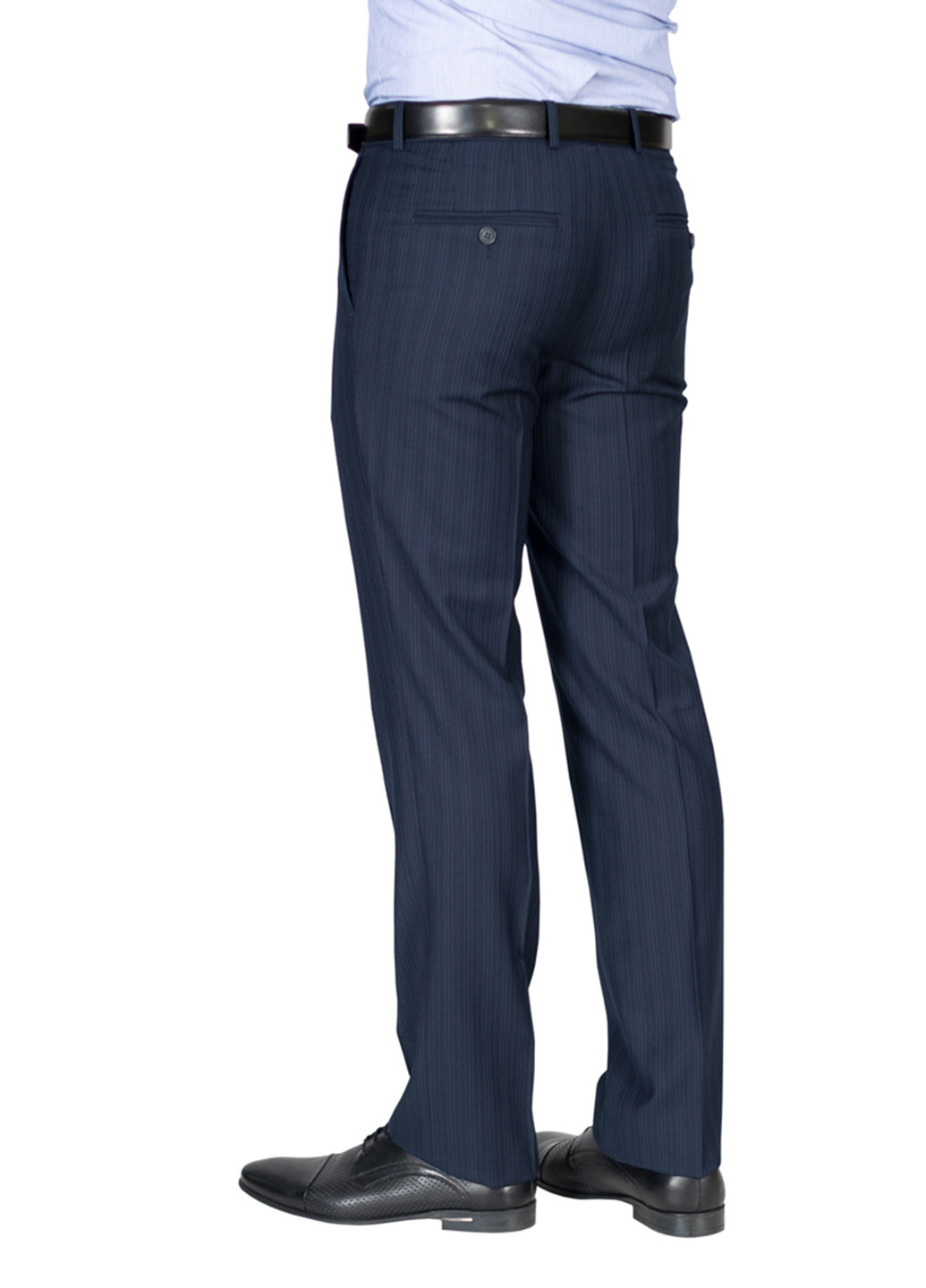 Темно-синие кэжуал демисезонные прямые брюки Gregory Arber